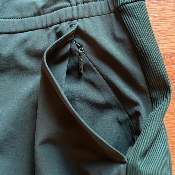 Athleta Brooklyn jumpsuit, Seaweed Snack color, size 4 - Picture 5 of 10